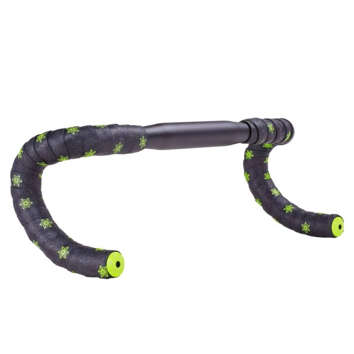 Supacaz Super Sticky Kush Galaxy Nero / Neon Giallo - immagine 2