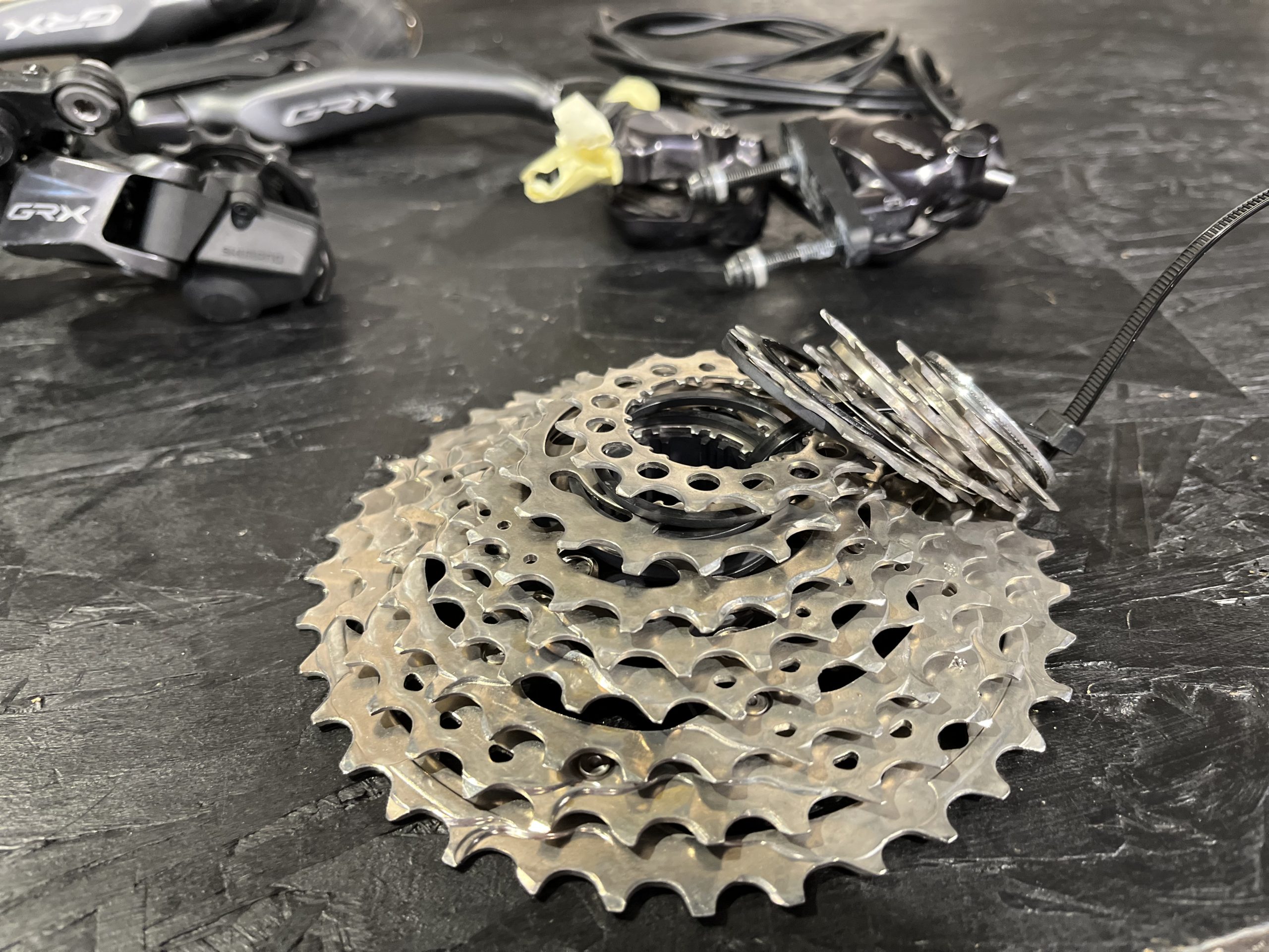 Gruppo completo Shimano GRX 2x12 vel. - immagine 5