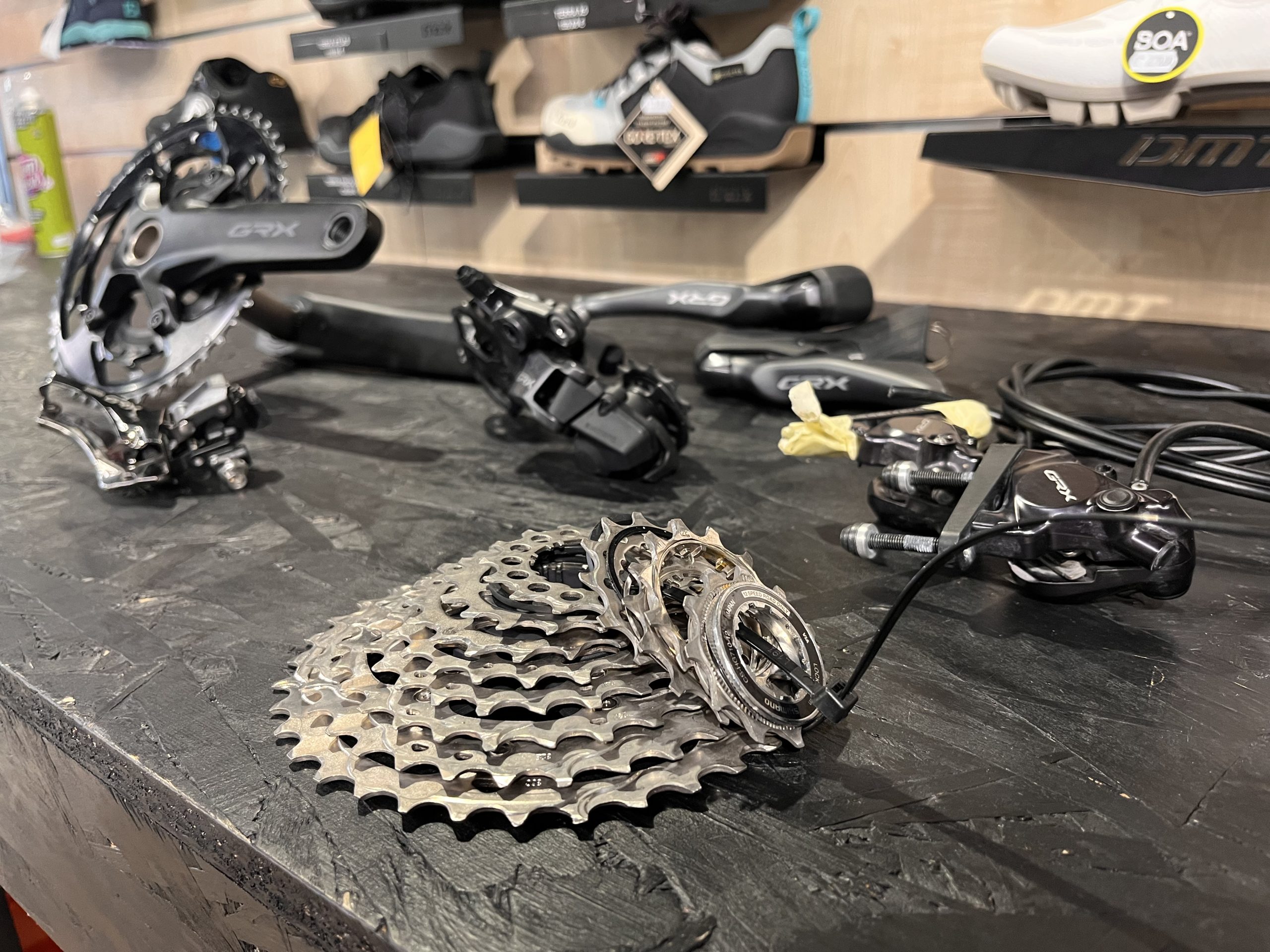 Gruppo completo Shimano GRX 2x12 vel. - immagine 7