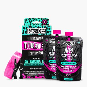 Muc-Off Ultimate Tubeless Setup Kit – Kit completo conversione tubeless per bici